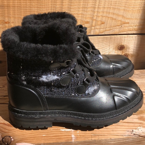 CHANEL lace up❄️boots - Picture 6 of 8